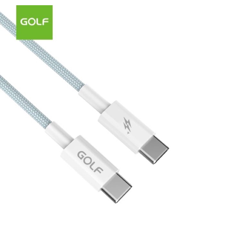 NEW KABEL DATA GOLF GC 91C TYPE C TO TYPE C SUPER FAST CHARGER 5A 65W