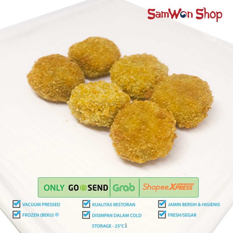 

BULGOGI NUGGET 200 GR - KOREAN FROZEN NUGGET SAPI PREMIUM