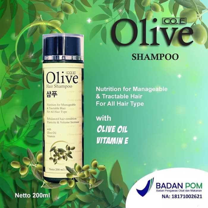 SYB OLIVE SHAMPOO &amp; CONDITIONER  KOREA BPOM - SAMPO DAN PELEMBUT RAMBUT SYB COE