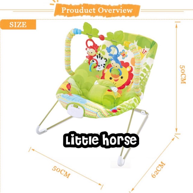 TERMURAH!! Bouncer baby little horse