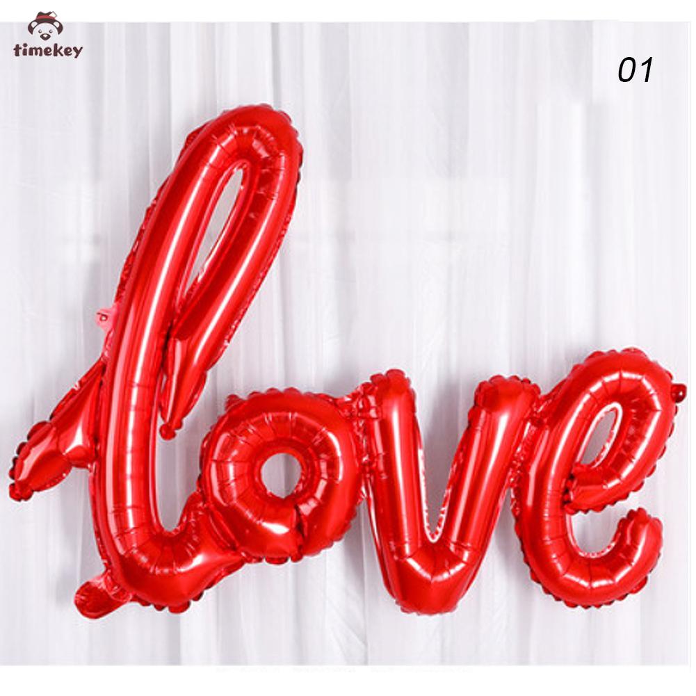 Balon Foil Bentuk Hati Ukuran 108cm Untuk Dekorasi Pesta Ulang Tahun/Valentine/Photo Booth