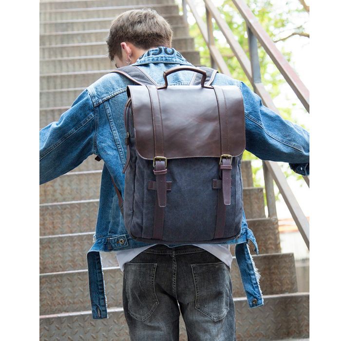 Tas Ransel Pria Kanvas / Tas Pria Kanvas / Ransel Pria (CAPELLO)