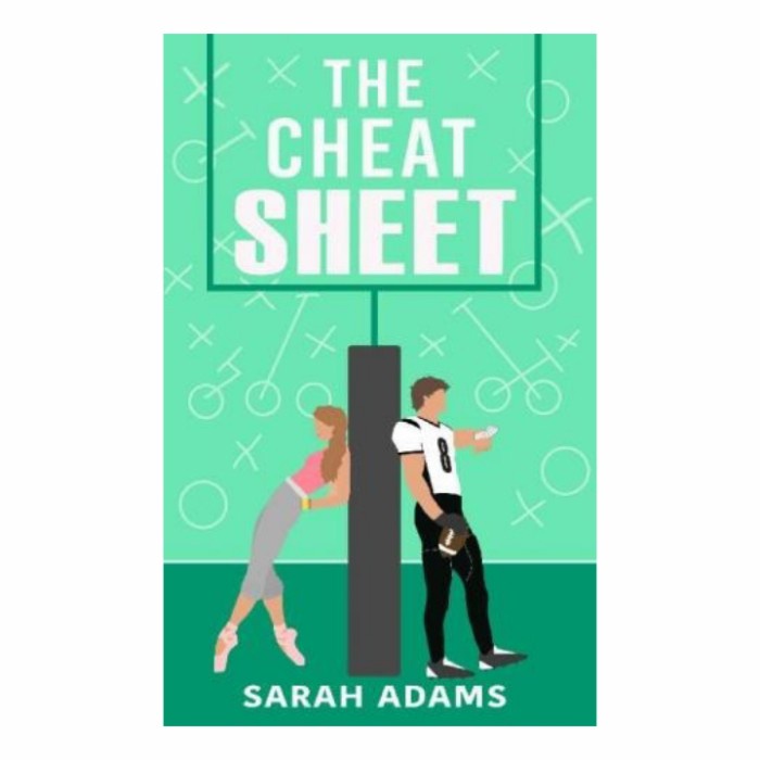 Buku cetak - The Cheat Sheet by Sarah Adamsb 2021