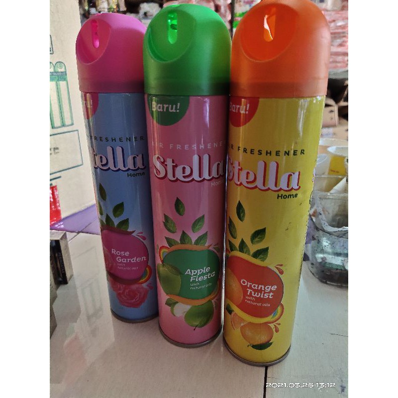 PEWANGI RUANGAN STELLA SPRAY  200ML.