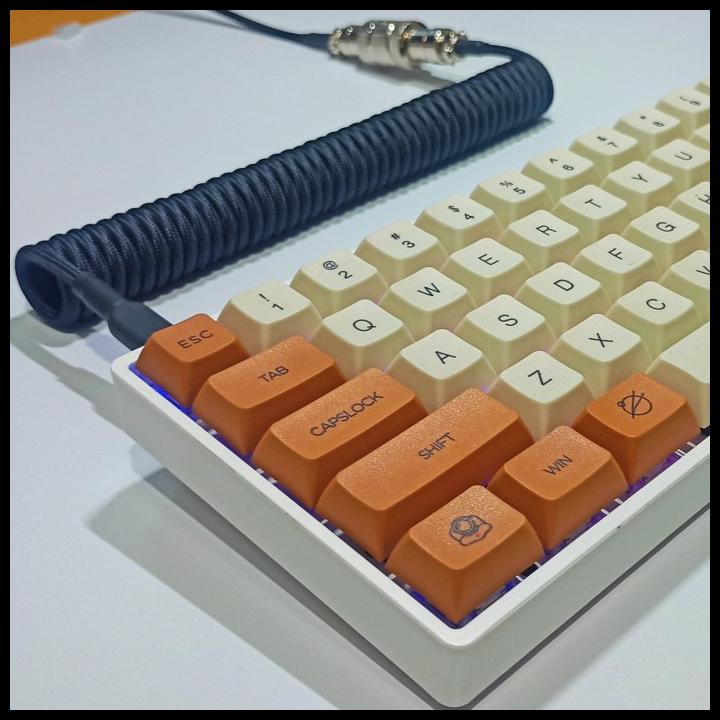 Mechanical Keyboard Cable Paracord / Coiled Cable / Coiled Kabel