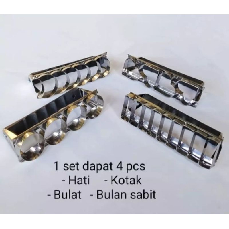 Cetakan Kue Kastengel Gagang Stainless / Cetakan Kue Putri Saju/ Cetakan Kue Nastar