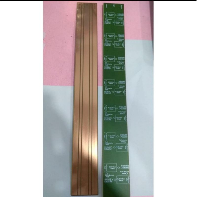pcb transistor tr final/ jalur  30cm