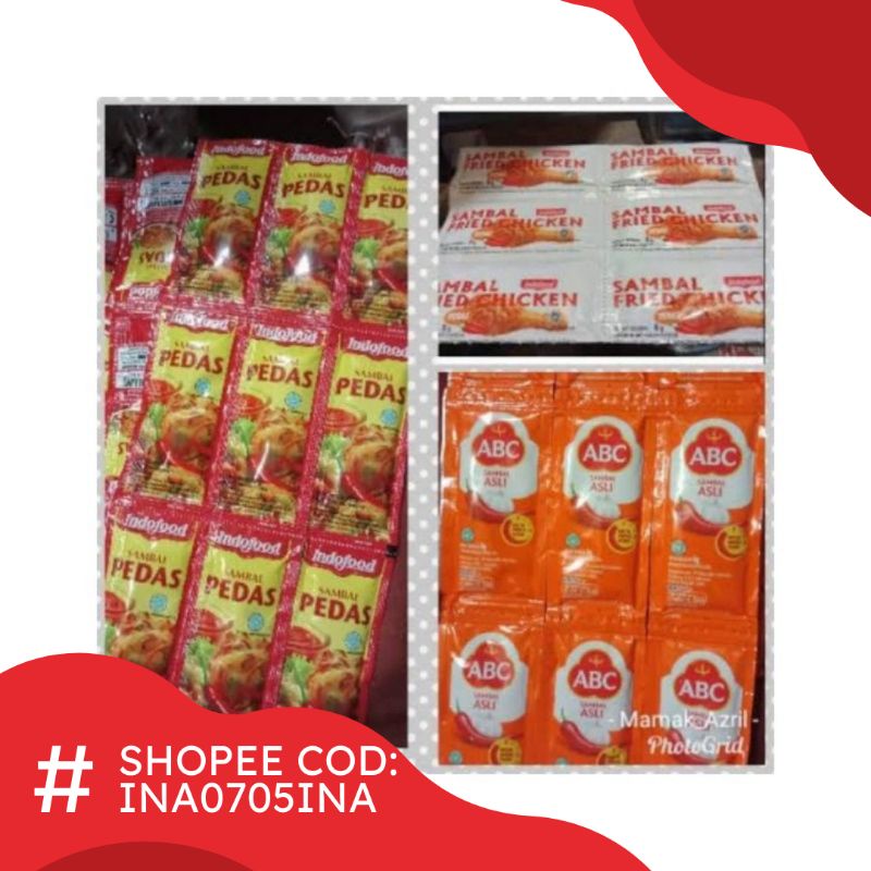 Saos Indofood Sachet / Saos Indofood Renteng