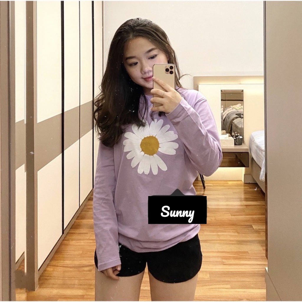 iseven p LONGSLEEVE LILAC | Tshirt Lilac Lengan Panjang