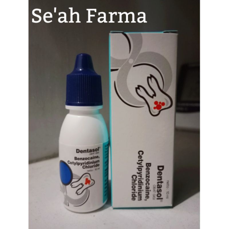 Dentasol Drop 10mL - Obat Gigi - Sariawan - Obat Gusi