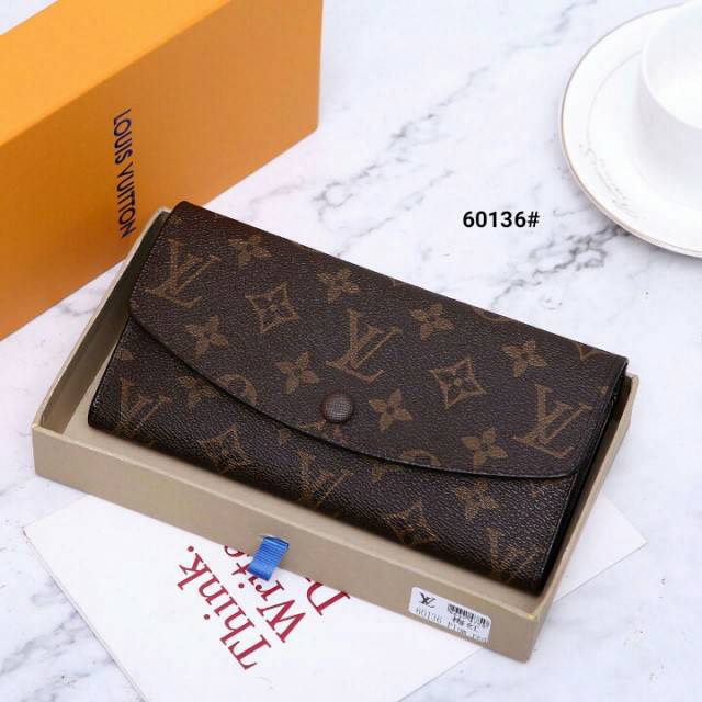 Lv Louis Vuitton Emilie Wallet Monogram Edition 60136