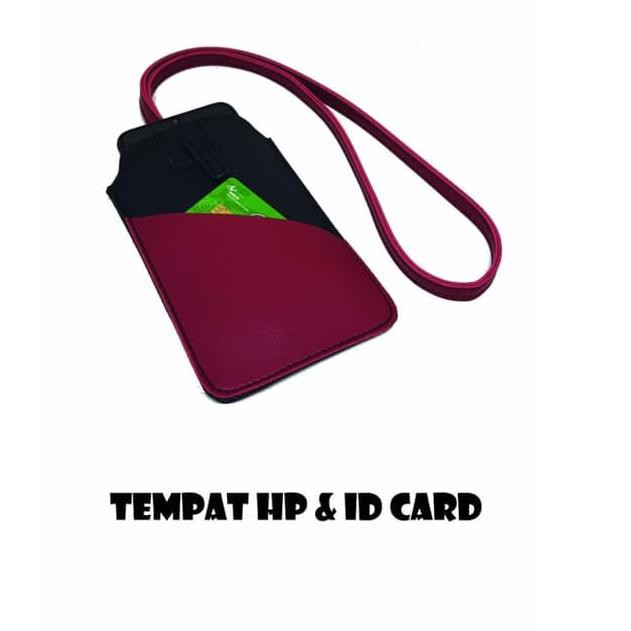 

Tempat Hand Phone/ Tempat ID Card Warna Merah