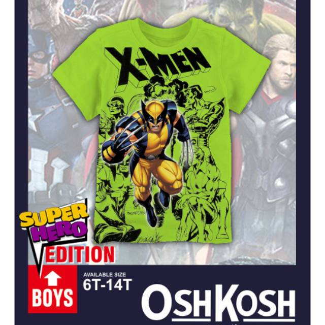 Restock Superhero tee junior kids