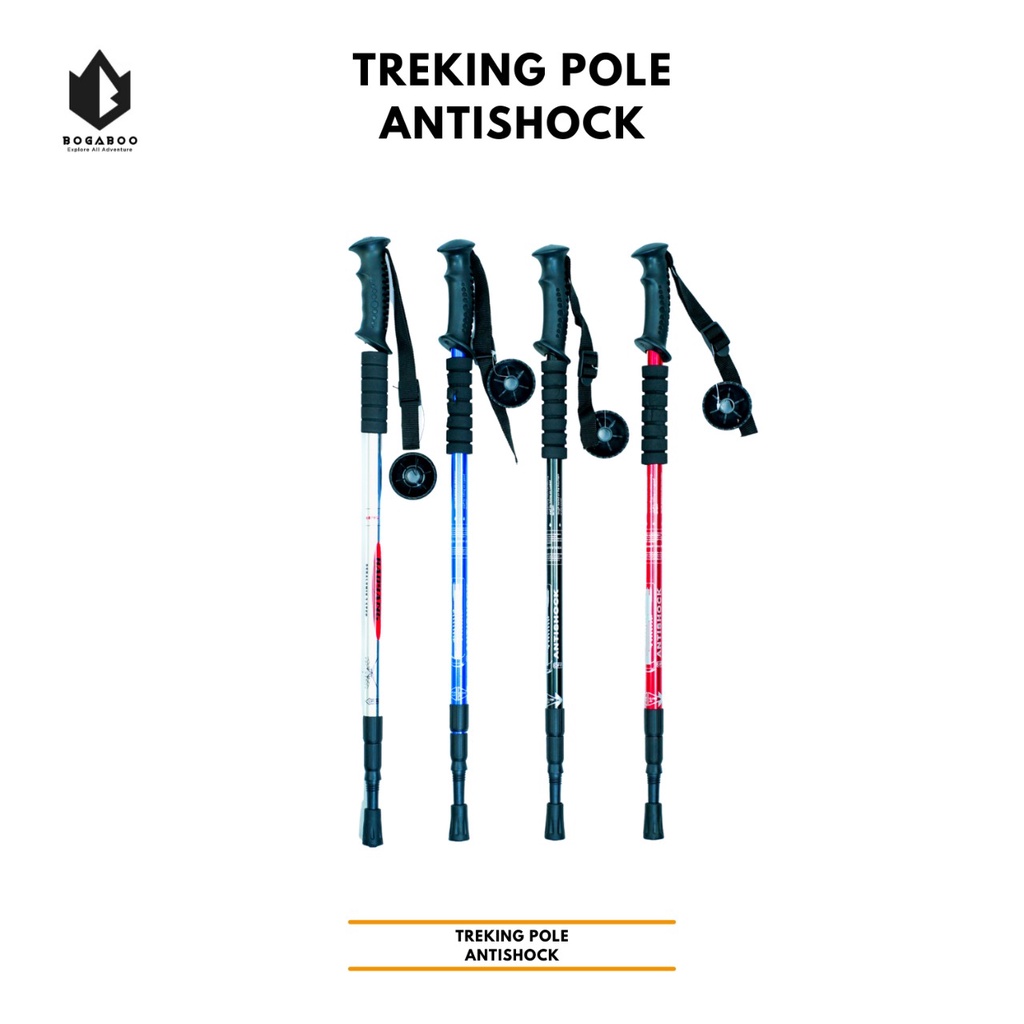 Tongkat Trekking Pole 135 CM  - Tongkat Pendaki - Tongkat Gunung