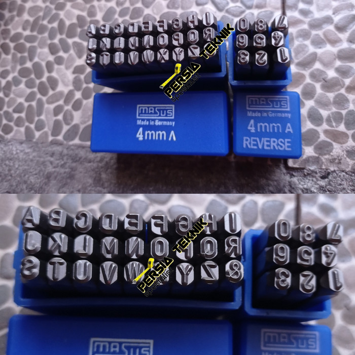 

HURUF KETOK /ANGKA KETOK 4 mm MASUS GERMANY STAMP PUNCH