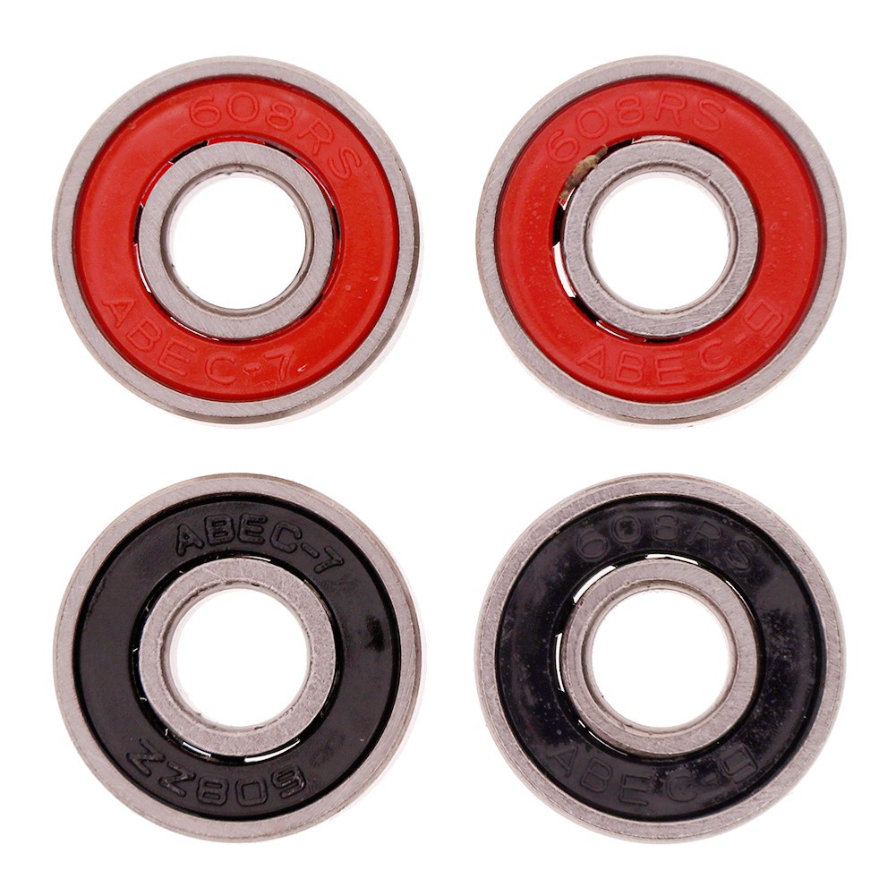 8pcs Bola Bearing ABEC-9 Untuk Skateboard / Roller Skate