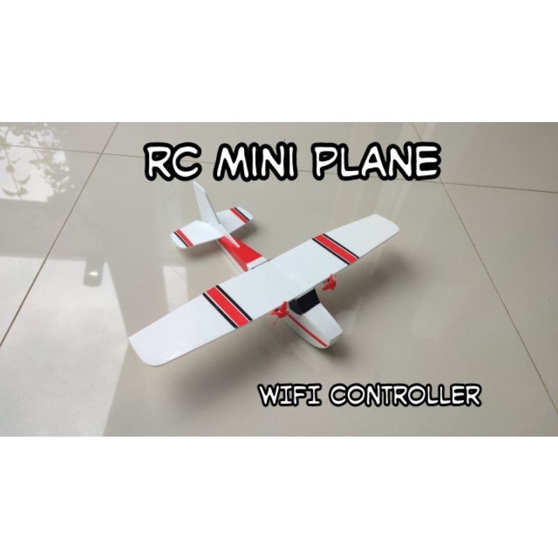 Kit mini plane rc pesawat model cessna
