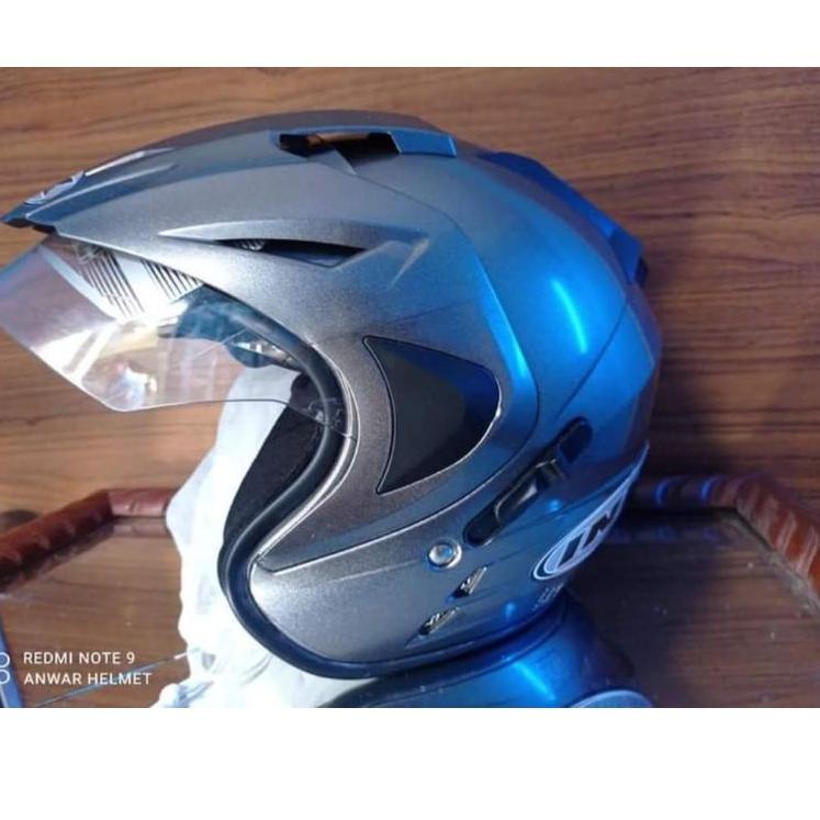 Muraaaahh.. HELM INK DOBEL VISOR ORIGINAL FNK BER SNI