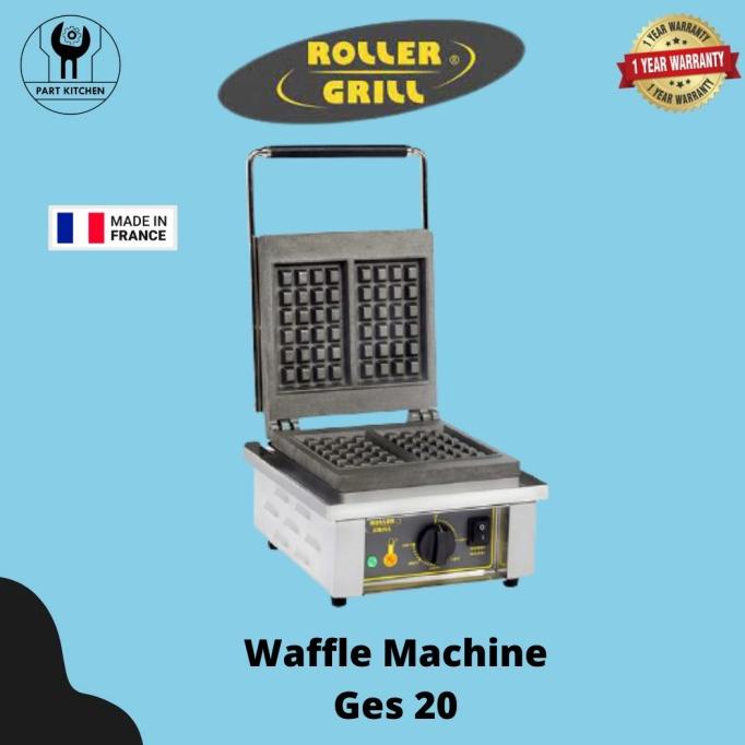 Roller Grill Panini Ges 20/ Waffle Maker Sandwich