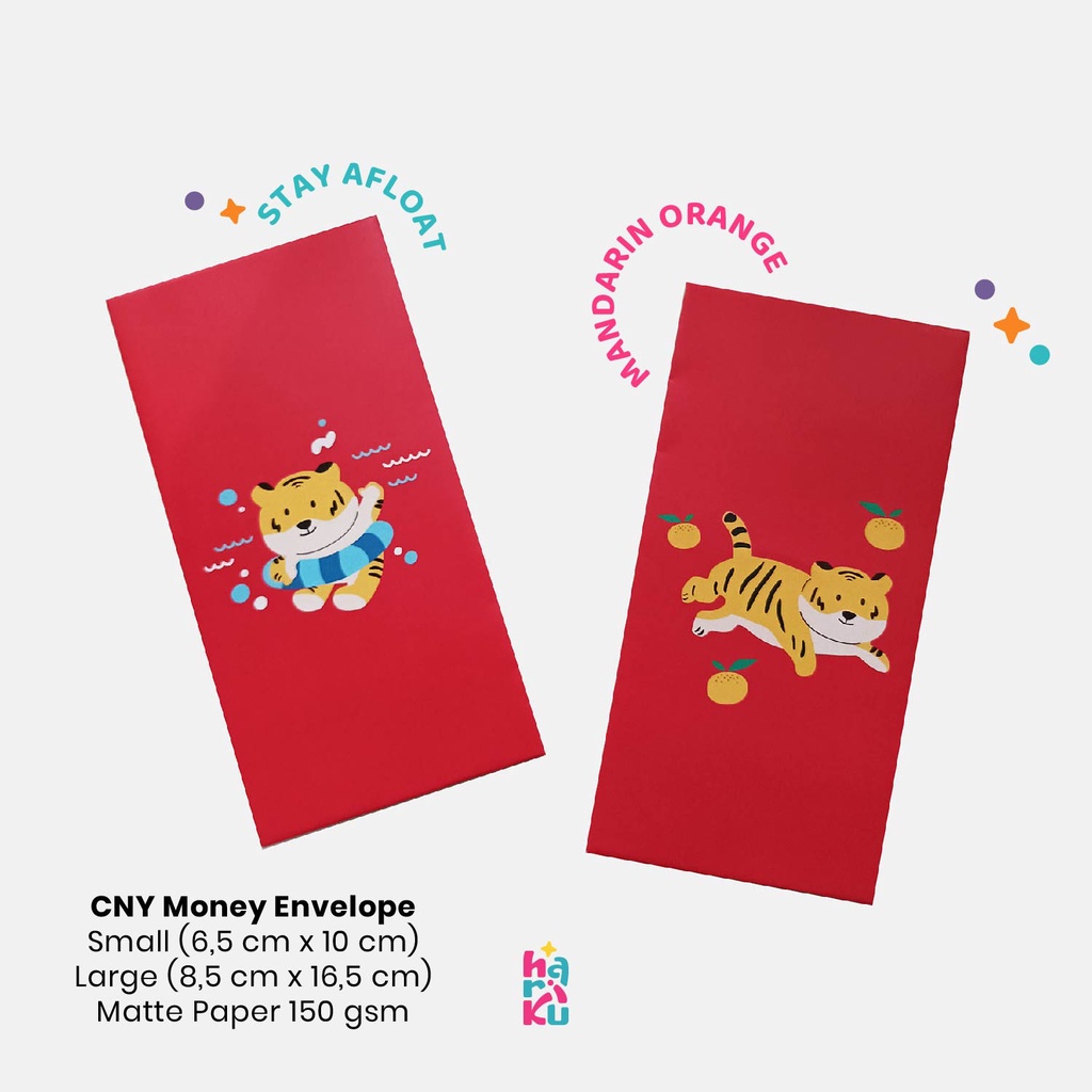 

Amplop Angpau Imlek - CNY Money Packet - Lunar New Year Envelope