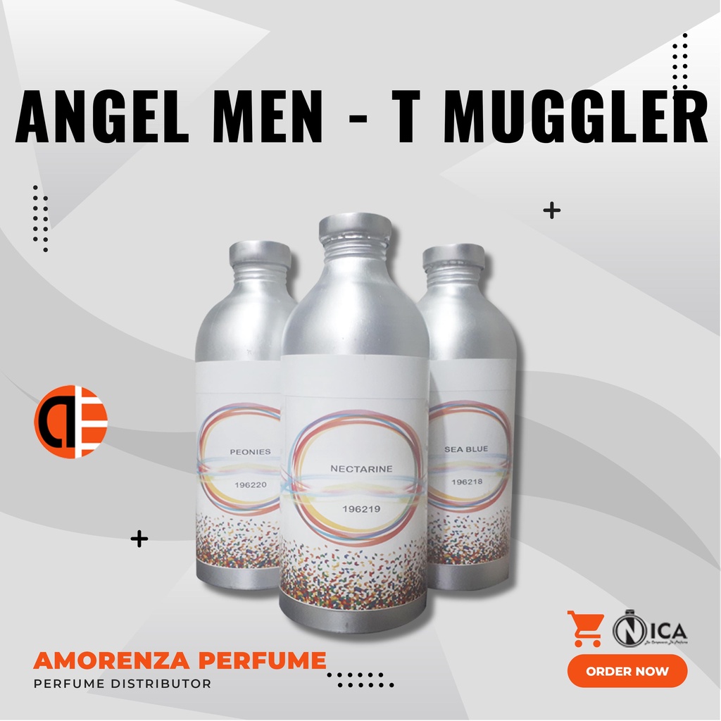 BIBIT PARFUM MURNI 4ANGEL MEN T-MUGGLER - ANGELO NICA FRAGRANCE 250 ML SEGEL PABRIK