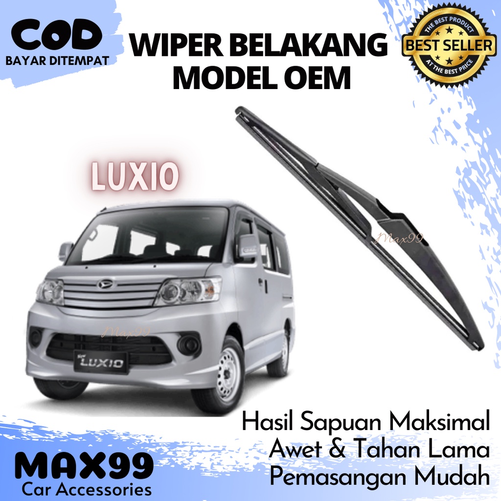 COD - Wiper Belakang Luxio / Wiper Belakang Luxio - Max99