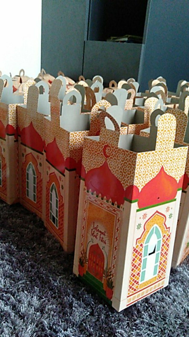 Idul Fitri, Box Lebaran, Packaging, Dus, Toples Box, Kotak - Tbif03 21  (20pc)