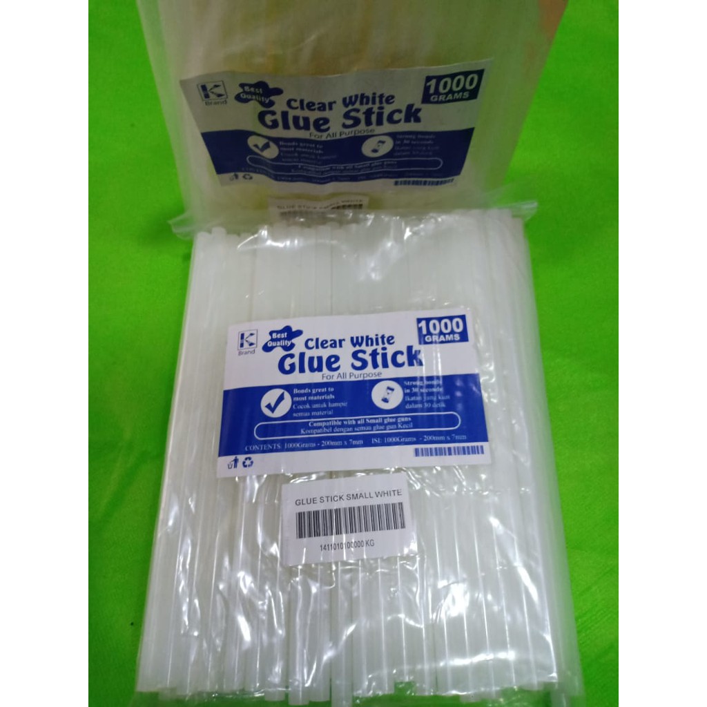 

Al Lem lilin / lem Tembak Premium Per pak 1/2kg merk clear white