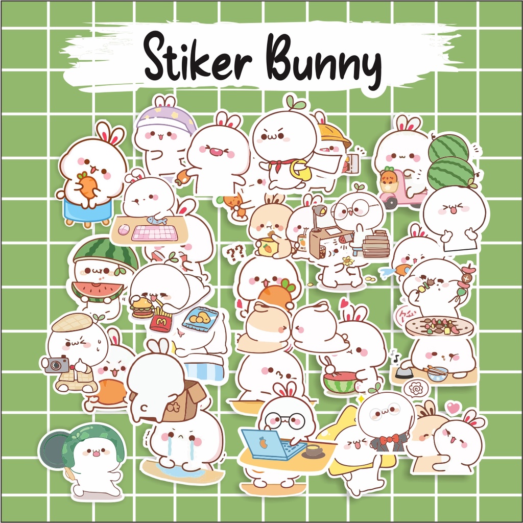 

(READY STOK) STIKER BUNNY FASHION CUTE STICKER