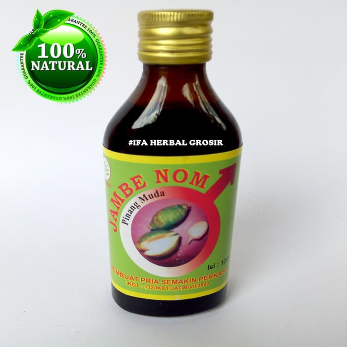 

Jamu Herbal Jambe Nom/Pinang Muda Untuk Menambah Stamina Pria - ju257