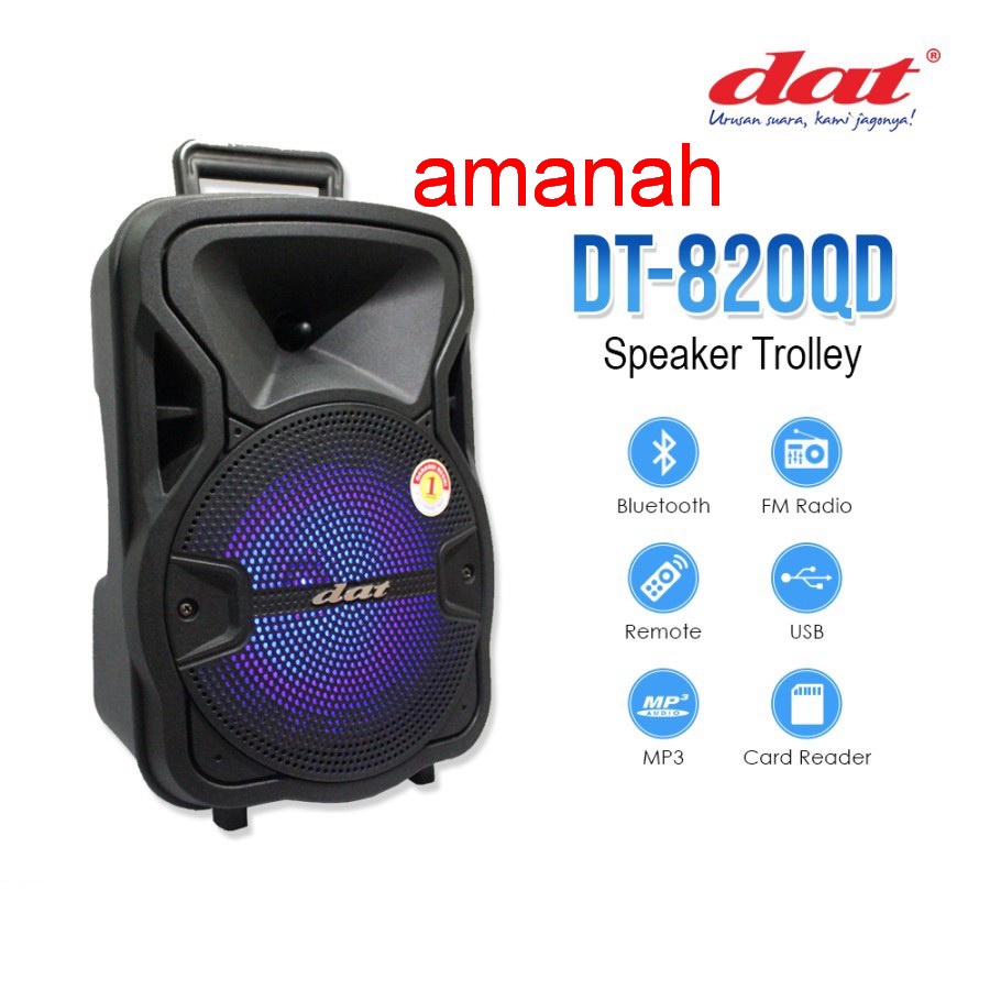 Speaker Trolley Series DT820QD/ Speaker DAT DT 820QD Eco