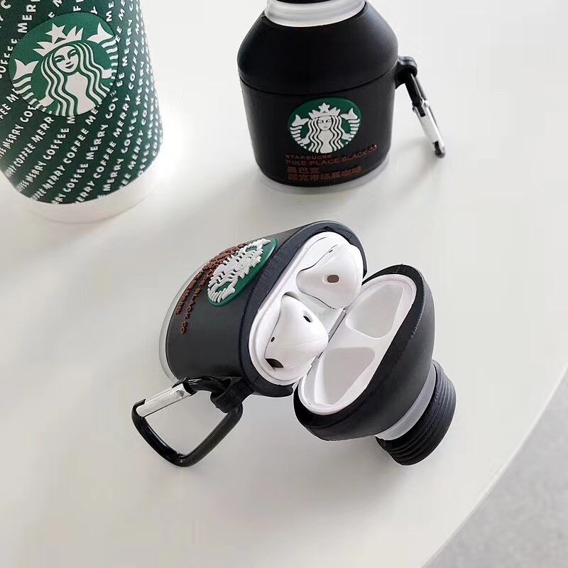 AIRPODS CASE 1 2 PRO Coffee starbucks beer icecream Skippy selai es cream CASING AIRPODS
