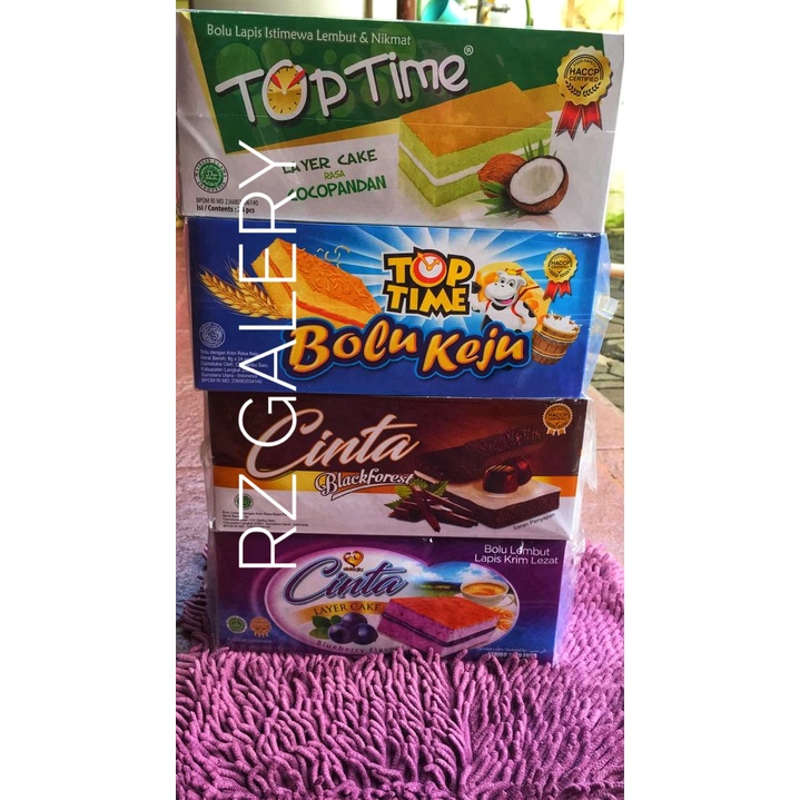 

BOLU ISI 24 PCS Untuk 1 Kotak BOLU TopTime Enak Lembut