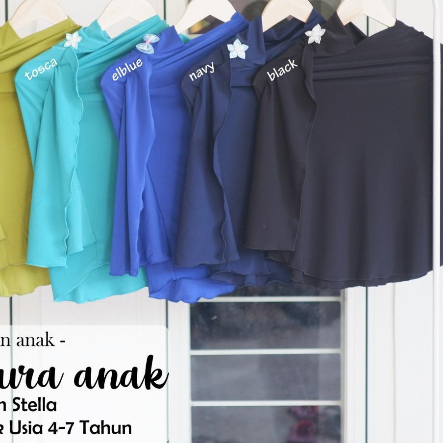 Modern - JILBAB ANAK KERUDUNG ANAK HIJAB ANAK NAURA