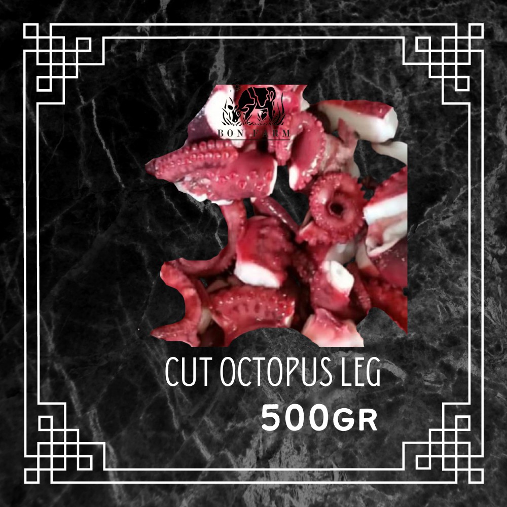 

Kaki Gurita Potong / Tako Leg Cut Import @500gr takoyaki HALAL