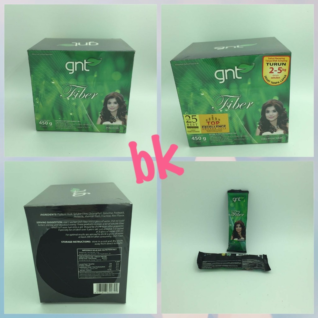 [SACHET] GNT FIBER ORIGINAL / DETOX - SLIMMING