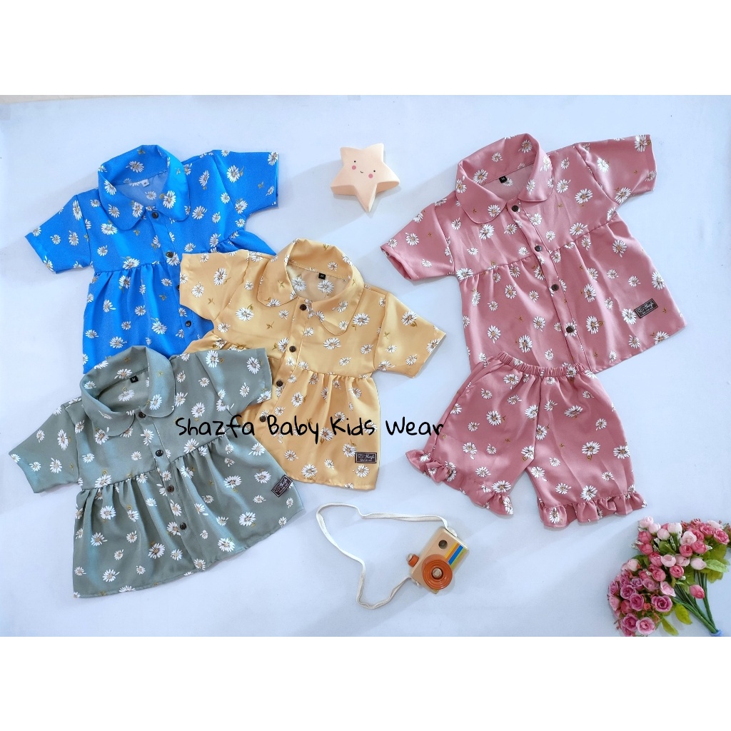 Setelan Anak Perempuan 1-5 tahun / Setelan  Daisy / Setelan Andin / Setelan Anak Kekinian