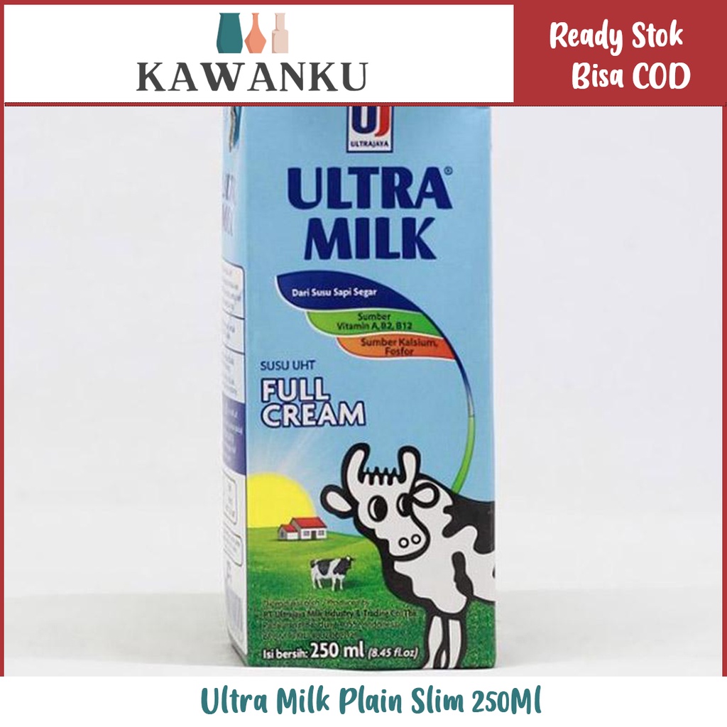 

Ultra Milk Plain Slim 250Ml