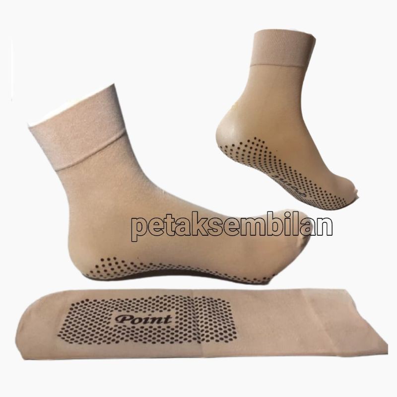 Stoking Kaos Kaki Jempol Bintik Anti Slip