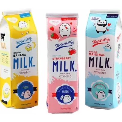 

KOTAK PENSIL KOTAK SUSU PISANG MILK BANANA / TEMPAT ALAS TULIS TEMPAT PENSIL