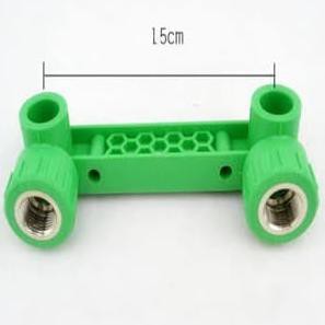Double Keni Drat Dalam PPR 1/2 inch / KDD 20mm Sambungan Pipa PPR