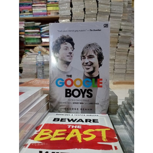 OBRAL BUKU MOTIVASI / PENGEMBANGAN DIRI / SELF IMPROVEMENT / INSPIRASI / BISNIS MODAL ORIGINAL 2-THE GOOGLE BOYS