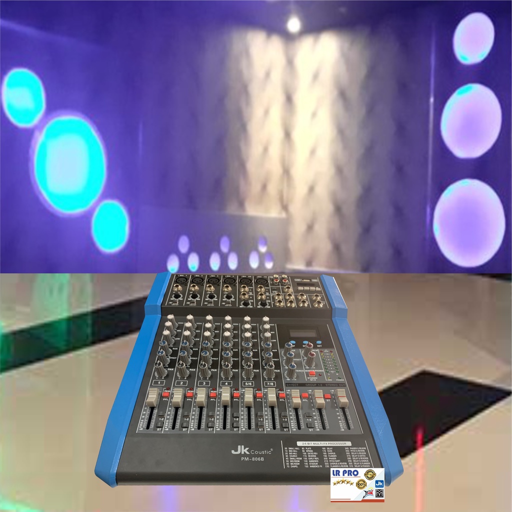 Power Mixer Jk Coustic PM 806 B