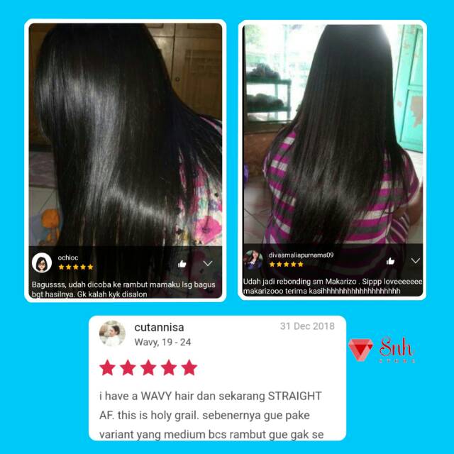 MAKARIZO Easy Straight/obat bonding/obat smoothing/smoothing murah/bonding murah/smoothing makarizo