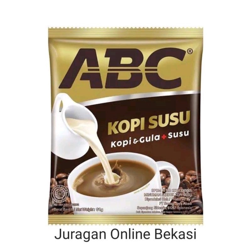 

Kopi ABC Susu 10 x 30gr