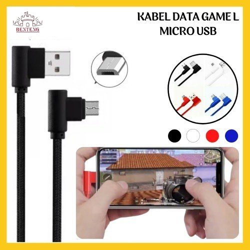 Kabel Data Charger Gaming Micro USB 3A Versi 2 Fast Charging