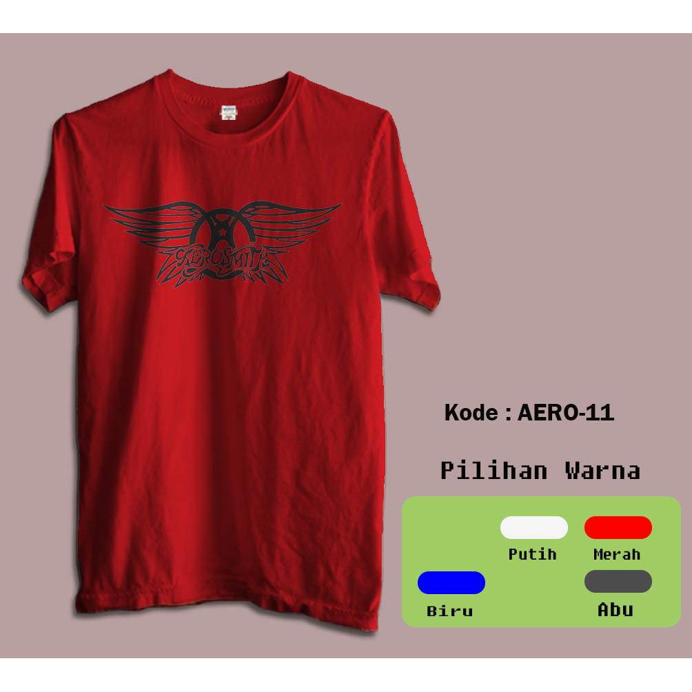 Kaos Distro Band Aerosmith - Tshirt aerosmith     11