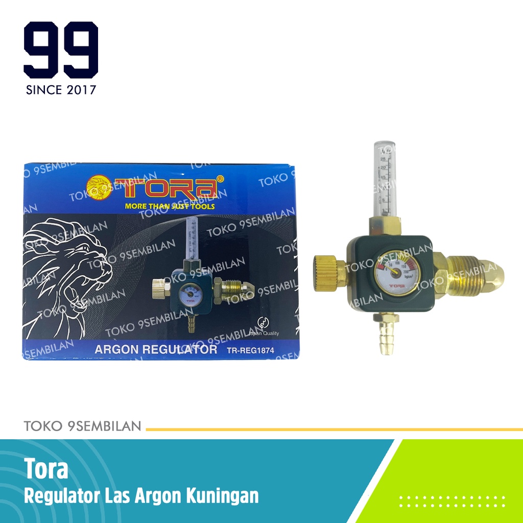 Tora Argon Regulator Welding Tabung Las Mini High Pressure Heavy Duty