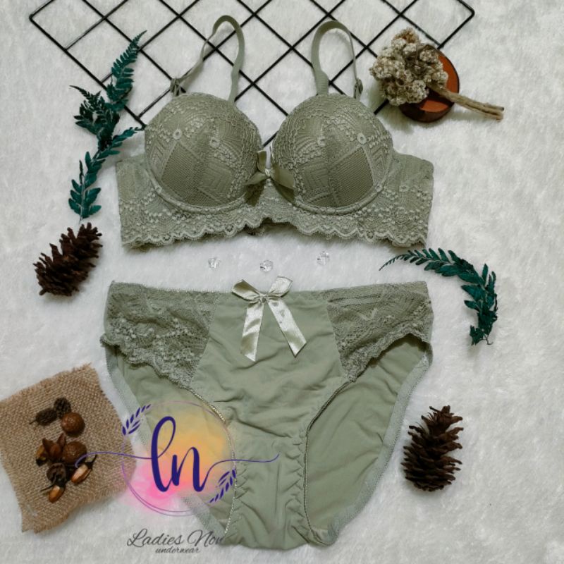 LADIES NOW // BRA SET HANABRA BRA + CD BRA SET IMPORT HIGH QUALITY / Bra Dan Cd PAKAIAN DALAM WANITA