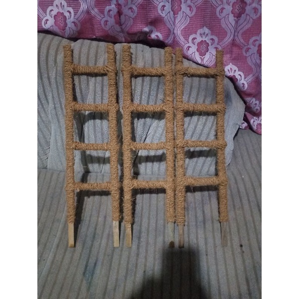 paket 3 turus tangga - turus penyangga tanaman bentuk tangga